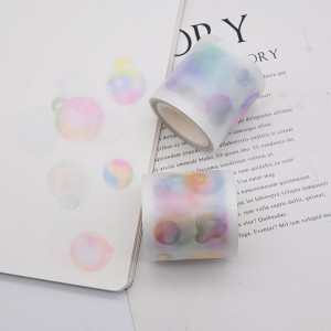 Kiss Cut PET Tape Journaling Scrapbook DIY Fournitures artisanales