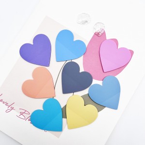Colorful Flag Shaped PET Sticky Notes for Office Mark