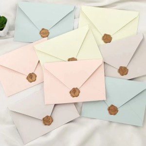 Personalized Colored Paper Cash Wallet Budget Envelopes