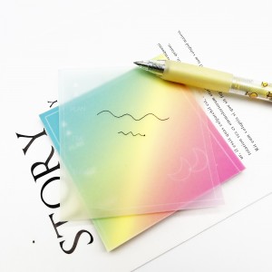 Delicate Shades Vellum Sticky Notes