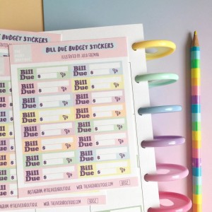 Custome Scrapbooking Journal To Do List Words Checklist Script Clear Color Header Sticker Tabs