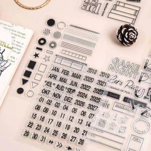 Hot Sale Transparent Seal Decoration Clear Stamps For Card Making Scrapbooking Album