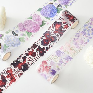 Custom easy tear washi paper tape