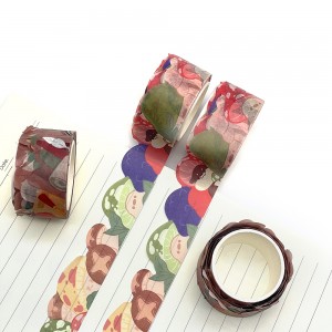60mm3meter Viacúčelové čisté farebné vysekávacie samolepky Washi Tape