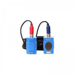 China high quality low cost high temperature sensor liquid portable handled ultrasonic flowmeter 4-20 ma