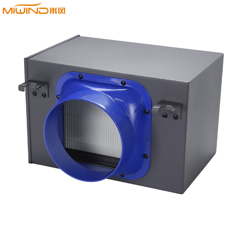 Wholesale What Are Heat Exchangers - PM2.5 in-line duct Filter Box with Carbon & Hepa Filter – Mifeng