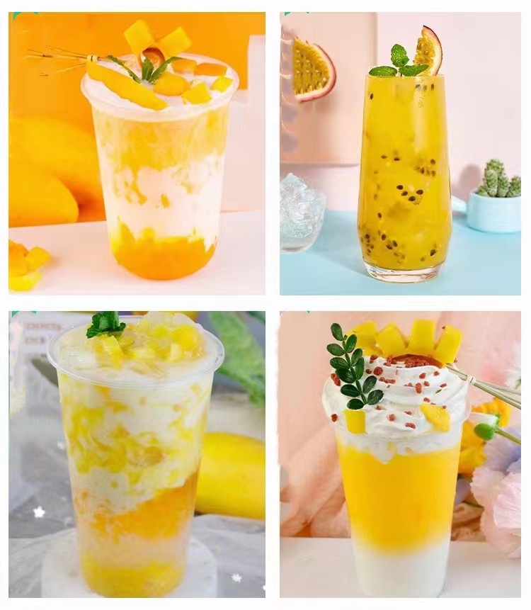 New drinks mango, passion fruit, blueberry and pineapple bubble tea are launched