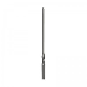 MJP025-030 Sikat na Espesyal na Steel Aluminum Shape Lighting Pole