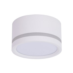 High quality LED SMD aluminium acrylic surface mounted ceiling spot light white living room hotel home round spotlight downlight lamp