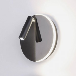 Modern LED indoor wall light hotel house bedside wall mounted sconce bedroom reading switch wall lamp
