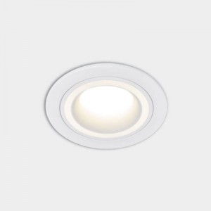 Best quality Spotlight Lamp - Design GU10 MR16 acrylic aluminum recessed frame ceiling spot light housing hotel office embedded round downlight fixture flush mount spotlight – MONKD