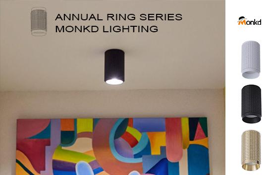 MONKD new series of lamps, with gear as the design element of indoor lighting