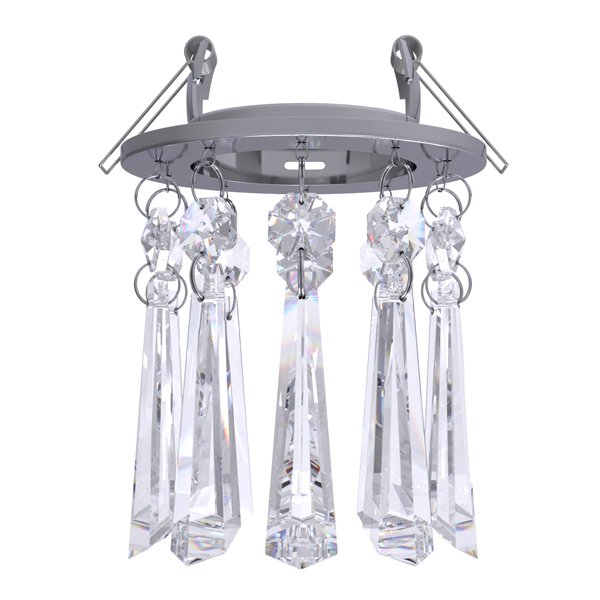 mini decoration crystal glass circle bead hangi...