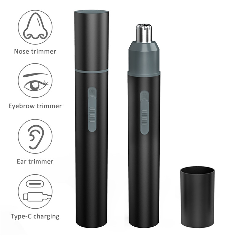 Fast delivery Nose Trimmer For Men - Rechargeable Ear Nose Hair Trimmer M211 – Mlikang detail pictures