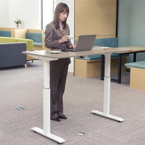 China Best Standing Desk Dual Motor –  Amazon Hot Selling Electric Adjustable Office Computer Standing Desk – Mingming