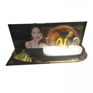 I-customize ang Luxury Acrylic Nail Polosh Lipstick Cosmetic Display Stand