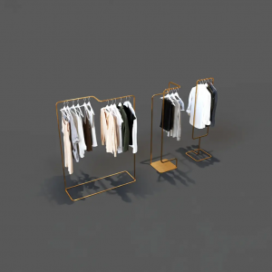 Cheap price Ty Type Fashion Clothing Store Display Two Side Adjustable Rack
