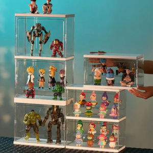 Raft de depozitare figurine acrilic Raft de prezentare pentru figuri
