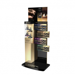 Cosmetic display stand perfume pop rack