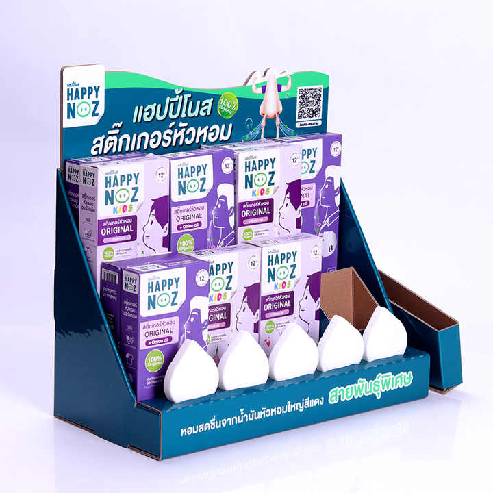 Custom Printed Medicine paper display shelf, Medical Care Cardboard Paper Display Stands for Health Care Products Retail
