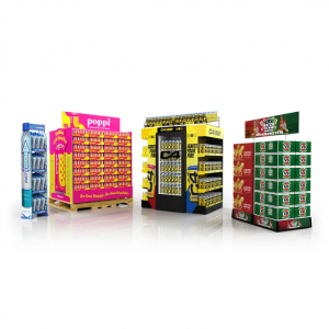 Supermarket Promotion Display Rack Valmistaja ODM/OEM