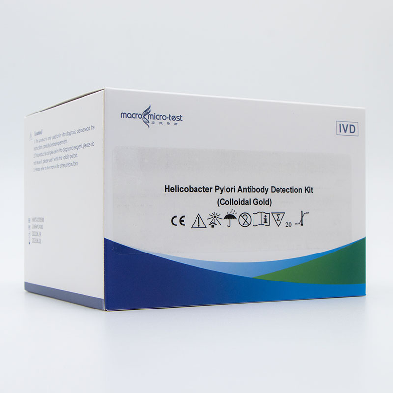 Short Lead Time for Gastrointestinal - Helicobacter Pylori Antibody Detection Kit (Colloidal Gold) – Macro & Micro-Test