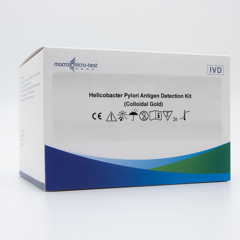 Helicobacter Pylori Antigen Detection Kit (Colloidal Gold) – Macro & Micro-Test