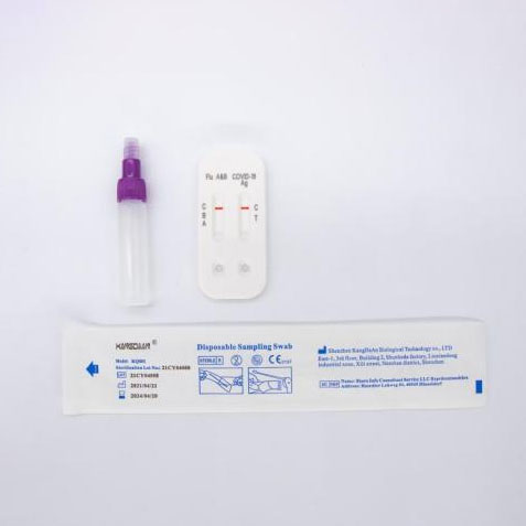 Rapid Test for COVID-19, Flu A & Flu B Combo Kit – Macro & Micro-Test