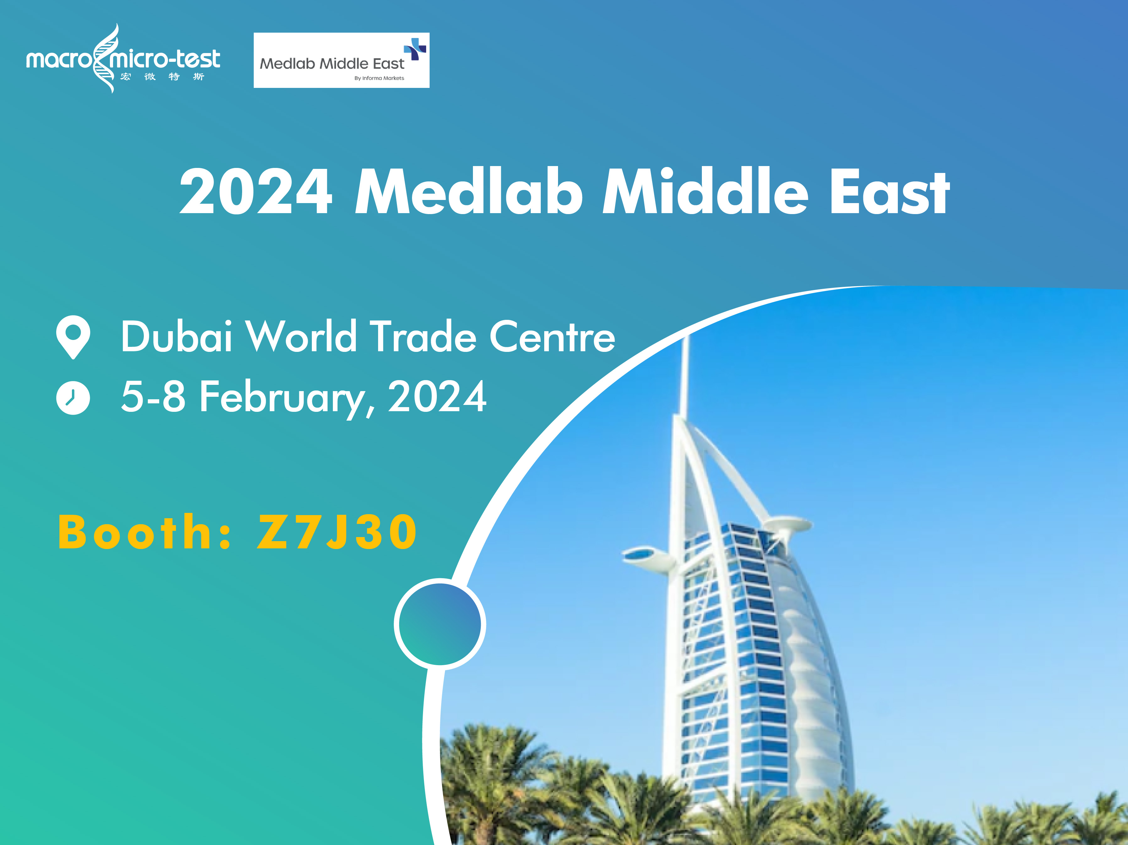 Reúnete connosco en Medlab 2024