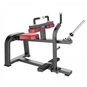 Máquina de ejercicios para gimnasio comercial MND-F62, máquina para pantorrillas cargada con placa