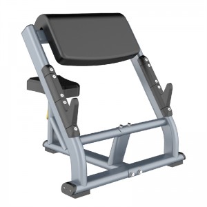 MND-FF44 Commercial Gym Exercise Training Free Weight Bench for Sale Indoor BodyBuilding Seated Preacher Curl