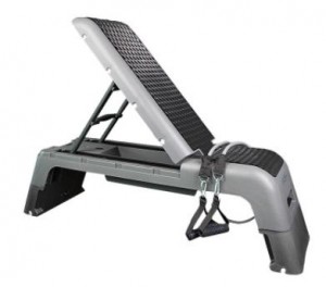 MND-WG254 ສາມາດປັບໄດ້ pedal ຂະຫນາດໃຫຍ່ Adjustable Workout Deck - ສະຖານີອອກກໍາລັງກາຍອະເນກປະສົງ, Weight Bench, Stepper, ແລະ Plyometrics Box