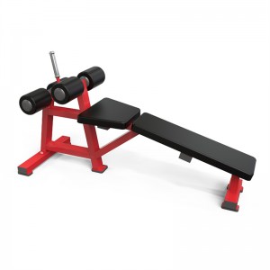 MND-HA55 Workout training apparatuer hege kwaliteit gym gebrûk Adjustable Decline Bench