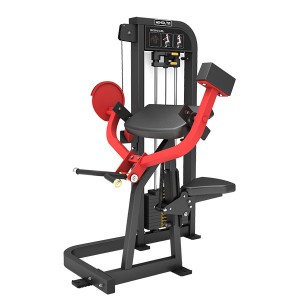 MND-FM09 Υψηλής ποιότητας Εμπορική μηχανή μπούκλας δικέφαλου Gym Pin Loaded Fitness Strength Training Gym Equipment