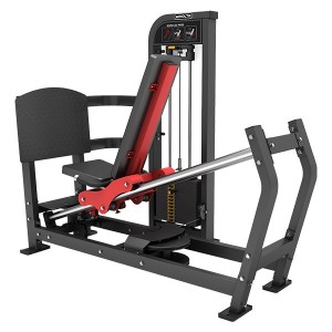 MND-FM12 Yüksek Kaliteli Ticari Spor Salonu Fitness Ekipmanları Pin Yüklü Vücut Geliştirme Vücut Geliştirme Bacak Pres Makinesi