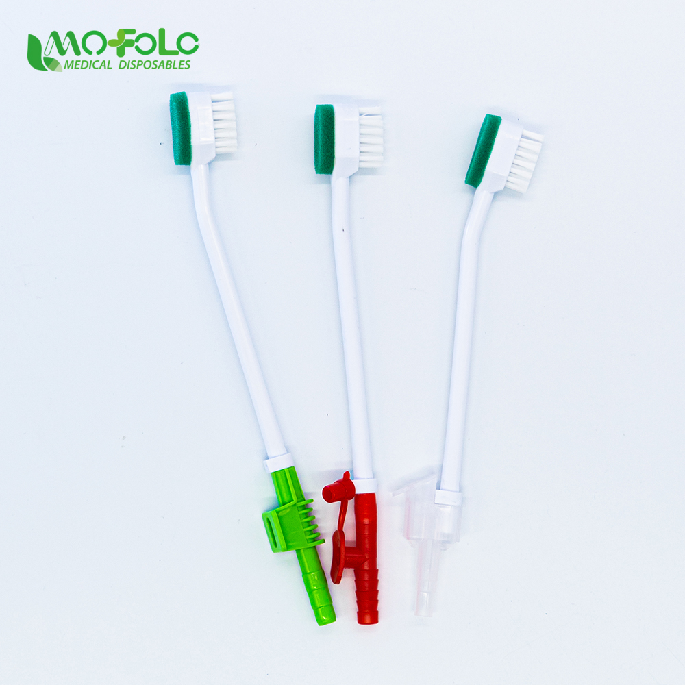 Disposable Suction Oral Care Swab Sponge Toothbrush For Unconscious Patient ICU Suction Swab Featured Image