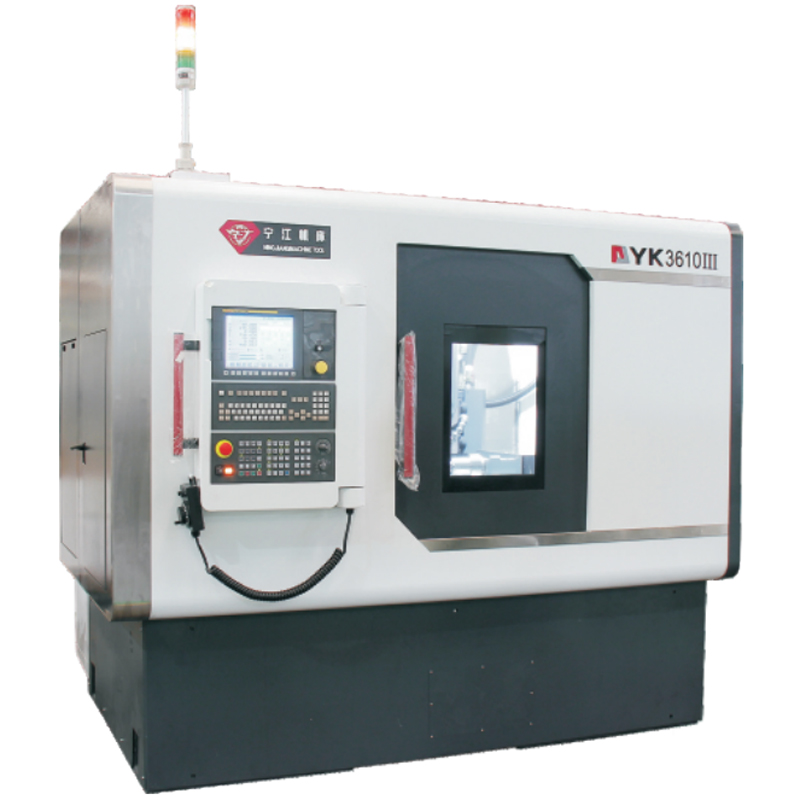 China 7-Axis Cnc Gear Hobbing Mcahine Manufacturers –  NINGJIANG CNC Gear Hobbing Machine YK3610Ⅲ – Maiouke