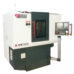 NINGJIANG CNC Gear Hobbing Machine YK3608 YKJ3608