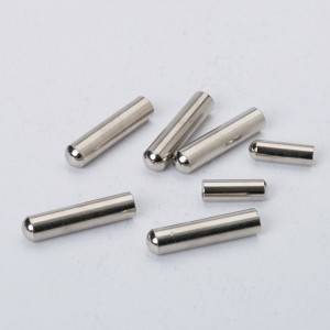 White Nickel plated Brass 19mm Round PIN PLUG & COMPONENTS 1