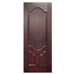 China Moonlitdoors Manufacture FRP Door with Mahogany Grain for house