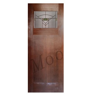 Moonlitdoors Wholesale US Standard Fir Fiberglass Exterior Door For Villa