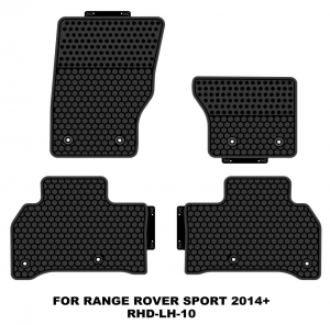 All new design TPE heavy duty car floor mats precise fit for Land Rover Discovery／Defender series