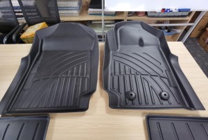 All Weather TPE Rubber Heavy Car Floor Mats Floor Liners Perfect Fit for isuzu D-Max