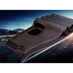 Leather velvet material Car modification dashboard sunscreen cover