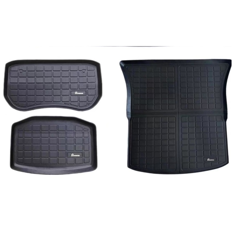 Discounted suit Car Floor Trunk Mats storage box mats Set for Tesla Model 3 Featured Image