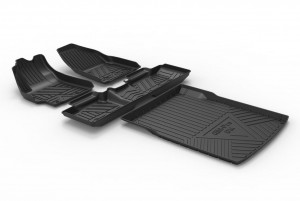 Wholesale quality TPE heavy car floor mats perfect fit for BYD QIN series