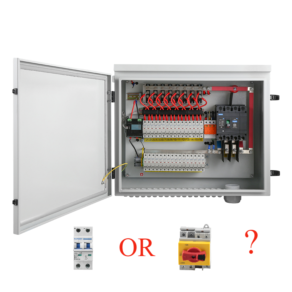 How to Choose the Right Isolator Switch or Circuit Breaker in Your Solar Combiner Box?