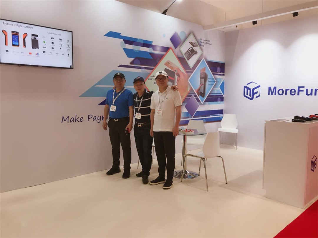 MoreFun POS first show in Dubai SEAMLESS MIDDLE EAST 2019 (2)