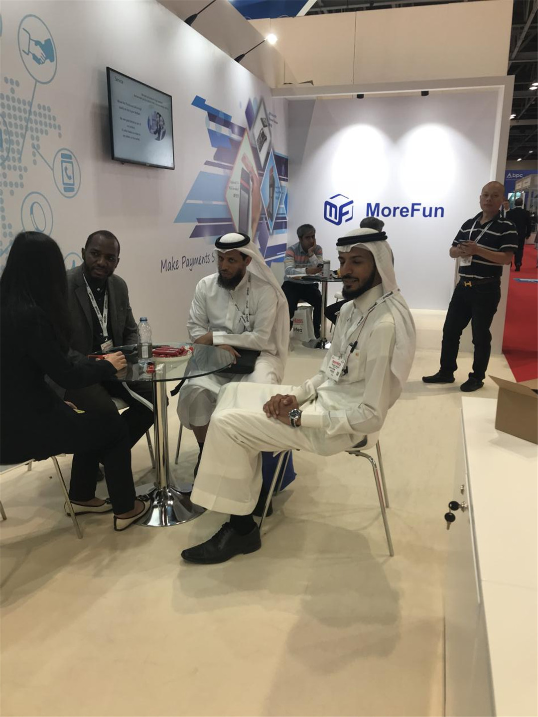 MoreFun POS first show in Dubai SEAMLESS MIDDLE EAST 2019 (3)