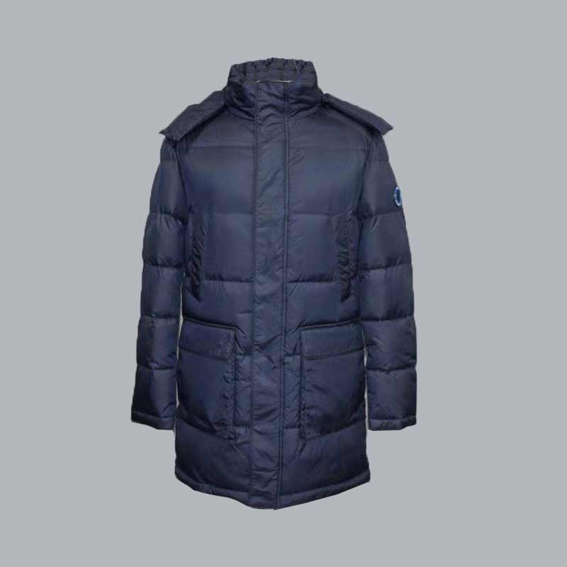 2021 autumn and winter business classic long warm down jacket, cotton jacket 9013